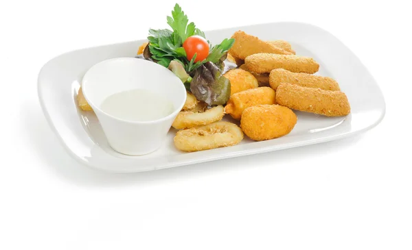 Fried cheese sticks — Stock Photo, Image