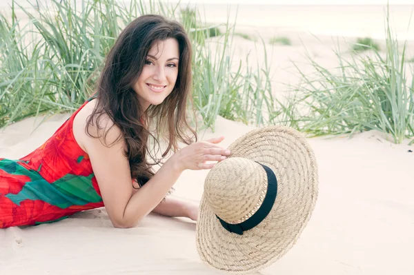 Gürcü kız sahilde