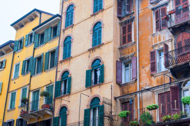 Piazza erba, verona, İtalya