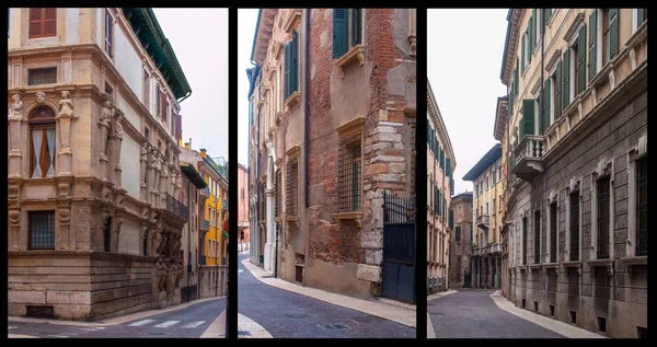 Verona streets, italien — Stockfoto