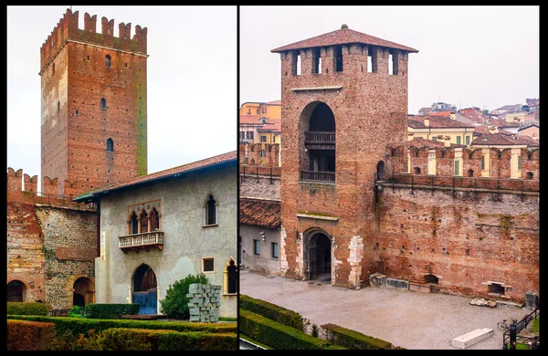 Castelvecchino. Verona, İtalya — Stok fotoğraf