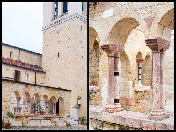 Antiche mura di Verona Chiese — Foto Stock