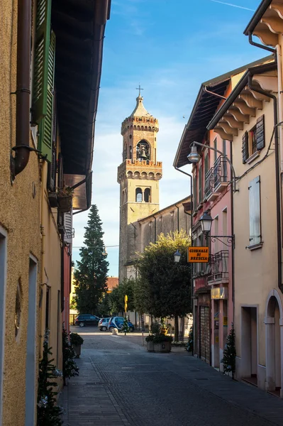 Oude Italië straten, desenzzano. — Stockfoto