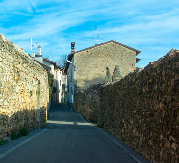 Alte italienische Straßen, desenzzano. — Stockfoto