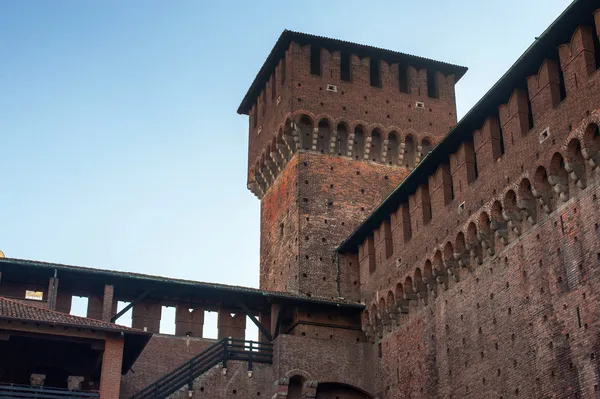 Milano castlle — Stok fotoğraf