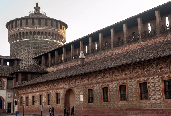 Замок Милан — стоковое фото