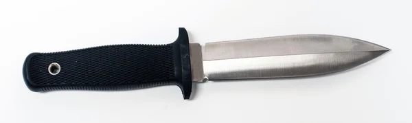 Cuchillo del ejército aislado sobre el fondo blanco — Foto de Stock