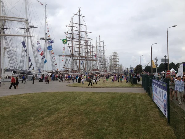 Riga, Regatta — Stockfoto