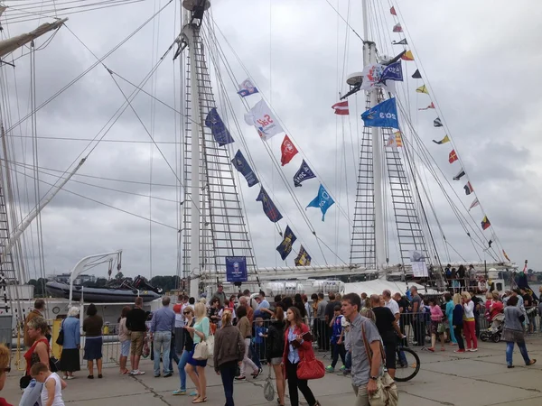 Riga, Regatta — Stockfoto