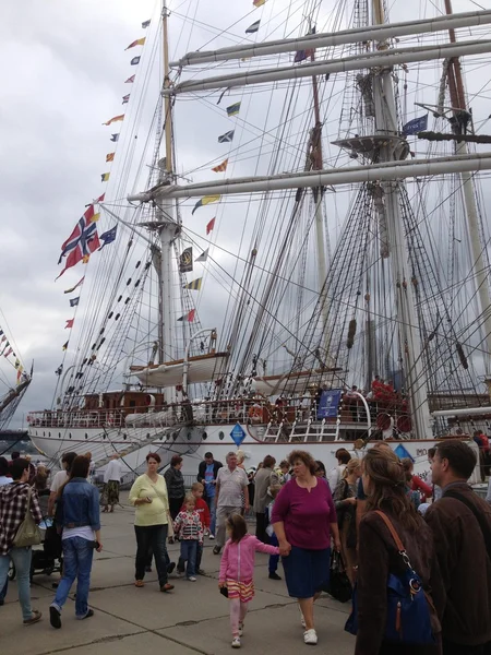 Riga, Regatta — Stockfoto