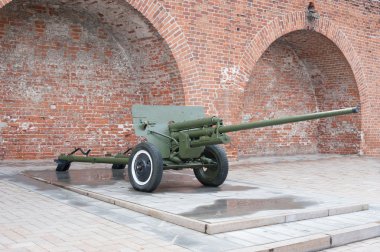 Rus tanksavar alayı 57mm gun İkinci Dünya Savaşı