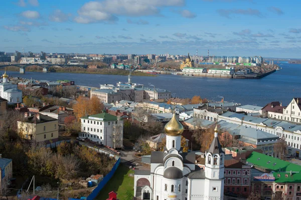 Panoráma Nyizsnyij Novgorod — Stock Fotó