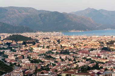 kıyı şeridi panorama marmaris İçmeler