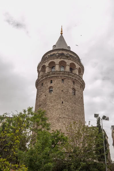 Галатская башня в Стамбуле — стоковое фото