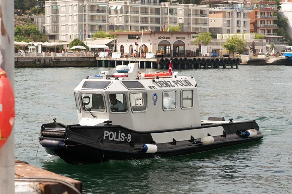 Boot der Wasserschutzpolizei — Stockfoto