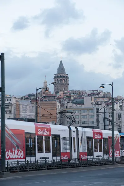 Galata Tower v Istanbulu — Stock fotografie