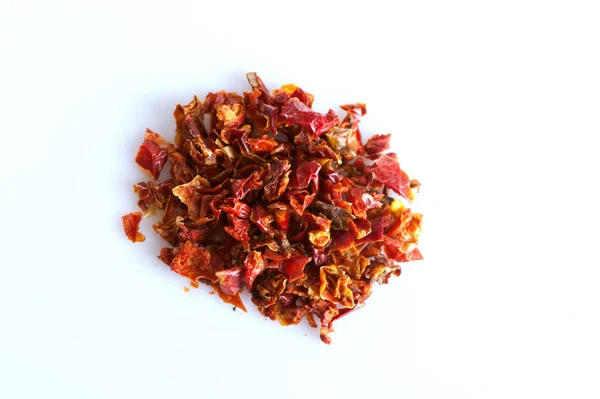 Red pepper petals — Stock Photo, Image
