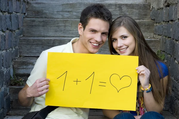 Gli studenti amano — Foto Stock