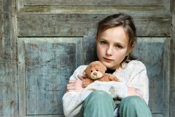 Adolescente triste — Fotografia de Stock