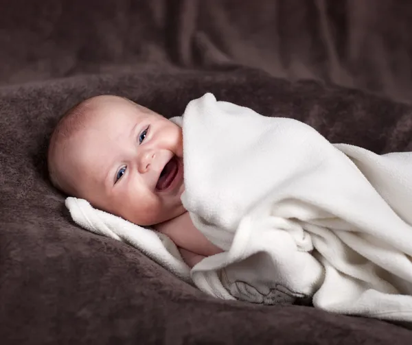 Glückliches Baby — Stockfoto