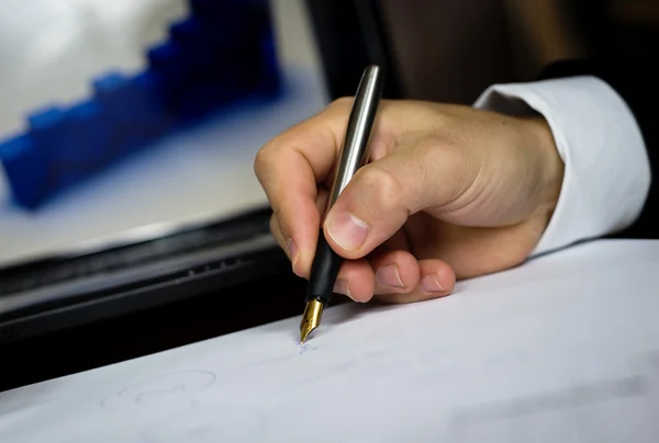 Bürotisch — Stockfoto