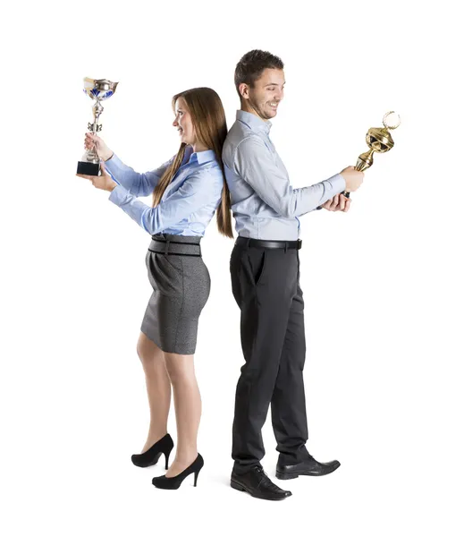 Successful business colleagues — Stockfoto