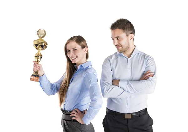 Successful business colleagues — Stock Photo, Image