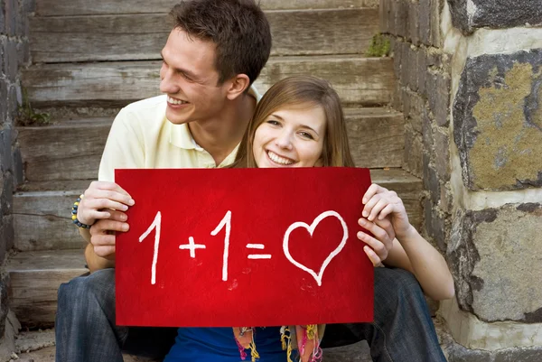 Students love — Stock Photo, Image