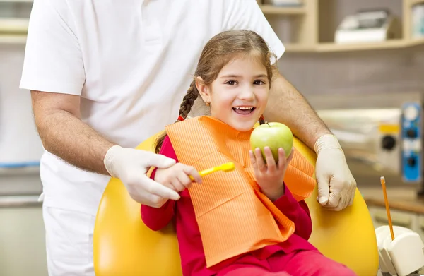 Dental besök — Stockfoto