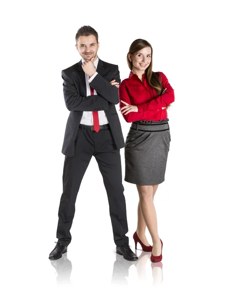 Business couple Royalty Free Stock Photos