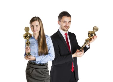 başarılı iş arkadaşları