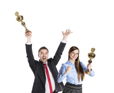 başarılı iş arkadaşları