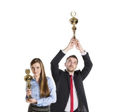 başarılı iş arkadaşları