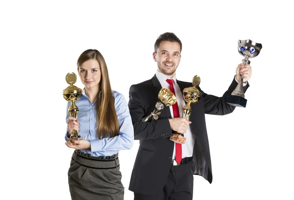 Successful business colleagues — Stock Photo, Image