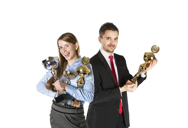 Successful business colleagues — Stockfoto