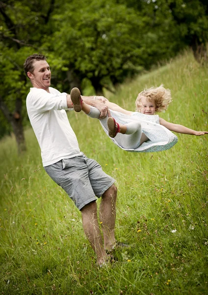 Familia feliz — Foto de Stock