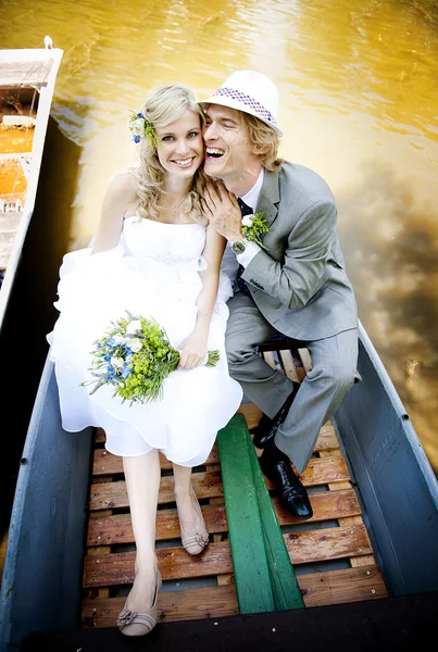 Hermosa pareja de boda — Foto de Stock