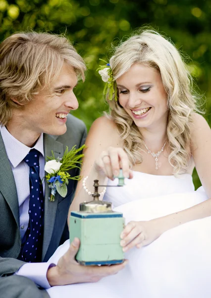 Hermosa pareja de boda — Foto de Stock