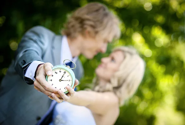 Hermosa pareja de boda — Foto de Stock