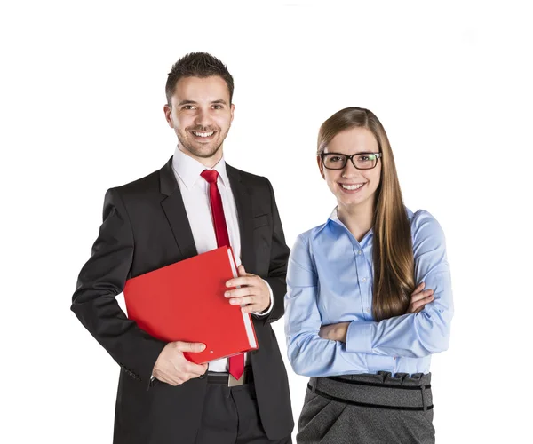 Geschäftspaar — Stockfoto