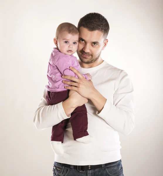 Père avec enfant — Photo