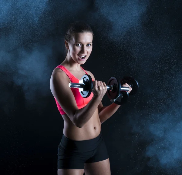 Fitness portrait — Stock Photo, Image