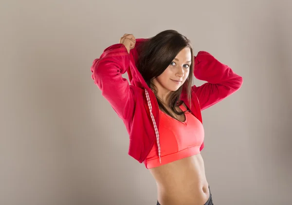 Fitness žena — Stock fotografie