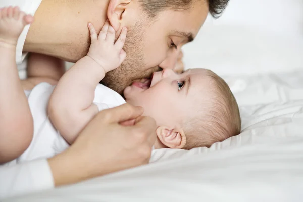 Padre e hijo Imagen De Stock