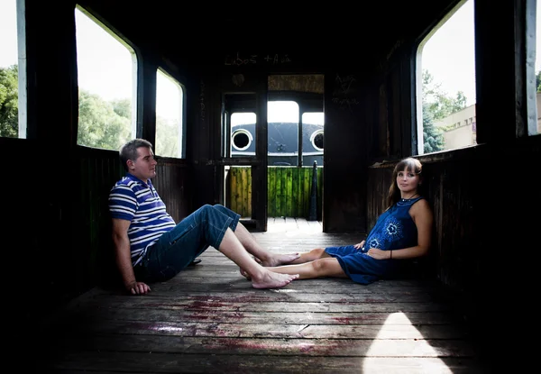 Casal feliz — Fotografia de Stock