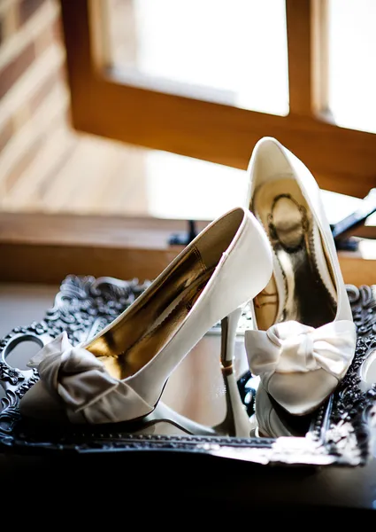 Scarpe da sposa — Foto Stock