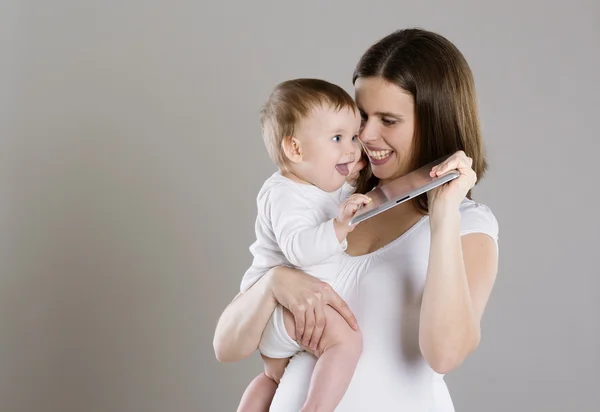 Madre e hijo — Foto de Stock