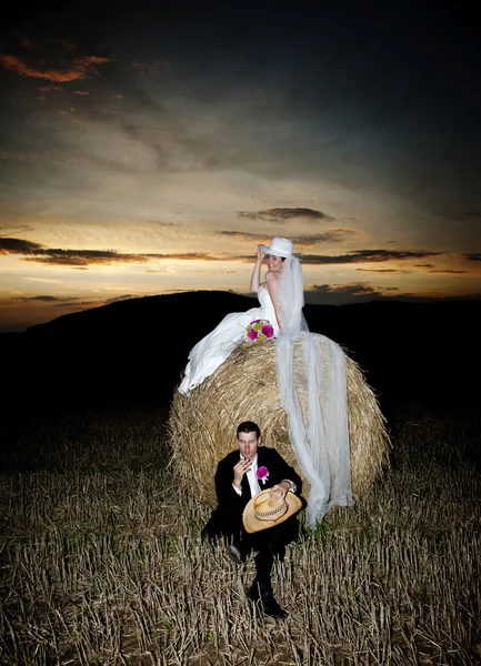 Bride and groom — Stock Photo, Image