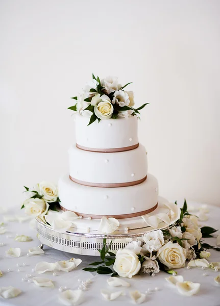 Hochzeitstorte — Stockfoto