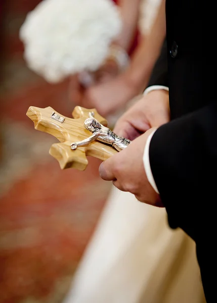 Wooden cross — Stock Photo, Image